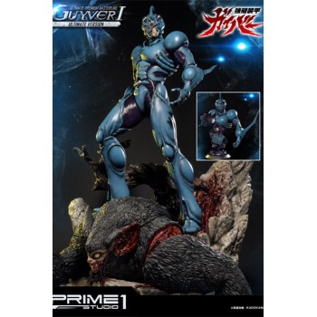 Guyver The Bioboosted Armor Statue and Bust Guyver I Ultimate Edition Set